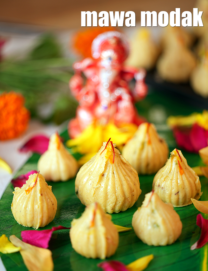 Mawa Modak, Khoya Modak Recipe