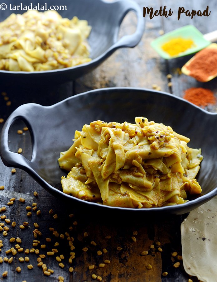 Calories in Methi Papad ( Gujarati Recipe)