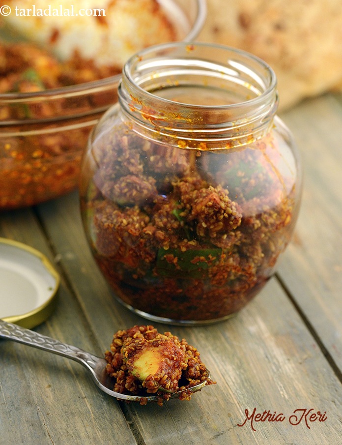 Methia Keri, Gujarati Mango Pickle Recipe
