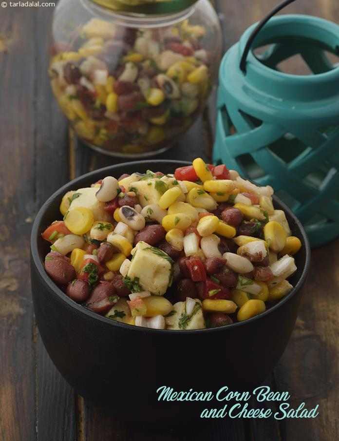 Calories in Mexican Corn, Bean and Cheese Salad