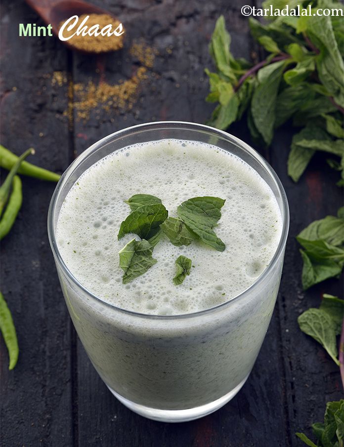 Calories in Mint Chaas, Punjabi Mint Chaas Recipe