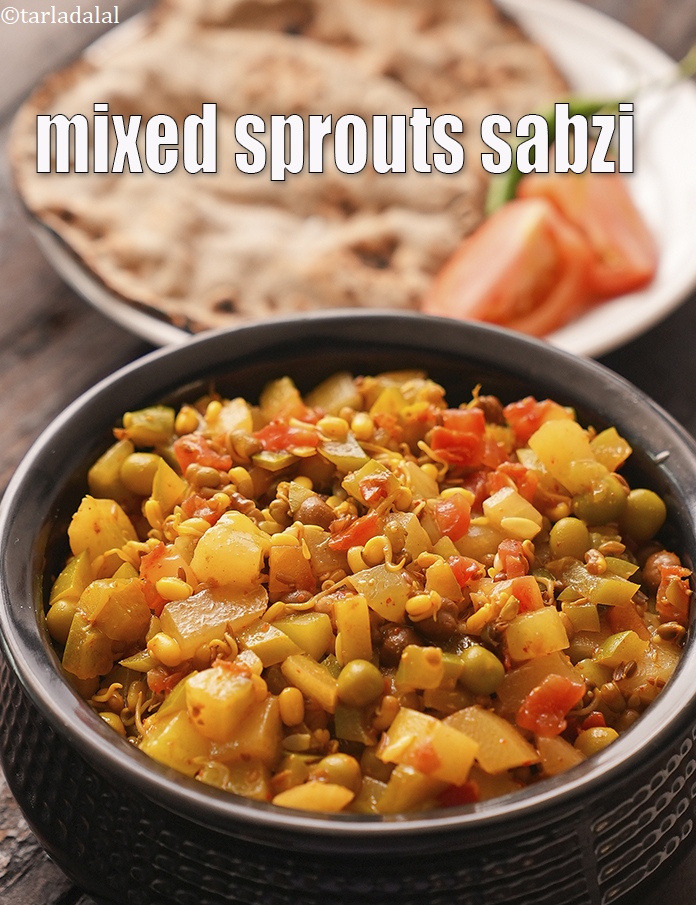 Mixed Sprouts Sabzi