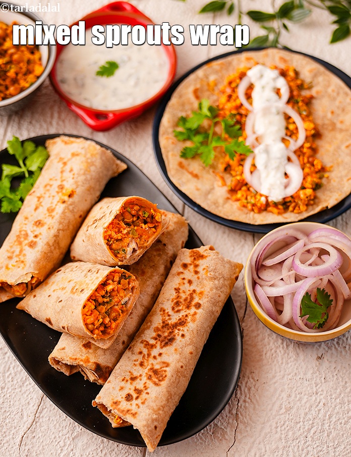 Calories in Mixed Sprouts Wrap ( Wraps and Rolls)