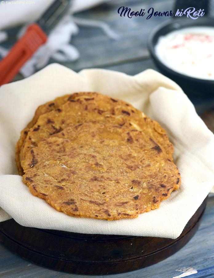 Mooli Jowar ki Roti