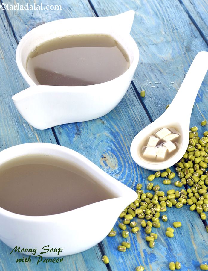 Calories in Moong Soup with Paneer, How To Make Moong Soup