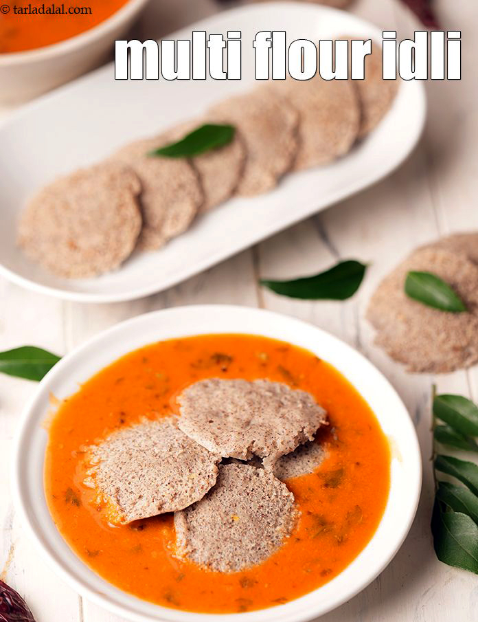 Calories in Multi Flour Idli, Healthy Multi Grain Idli
