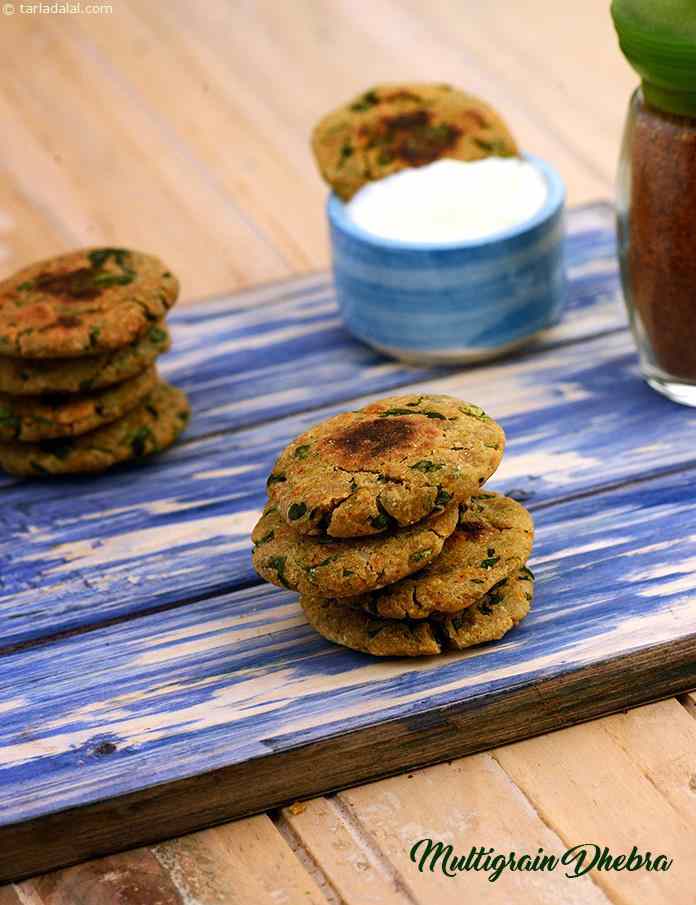 Calories in Multigrain Dhebra ( Gluten Free Recipe)