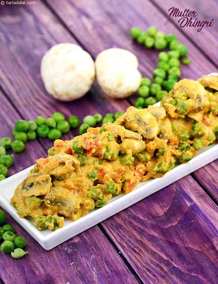 Calories in Matar Dhingri, Dhingri Matar