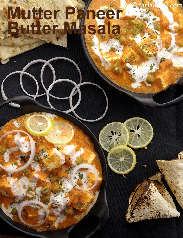 Mutter Paneer Butter Masala