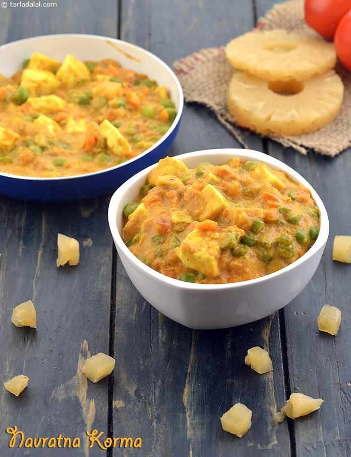 Navratna Korma, Veg Navratan Korma