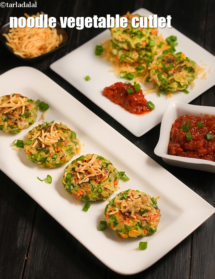 Noodle Vegetable Cutlets