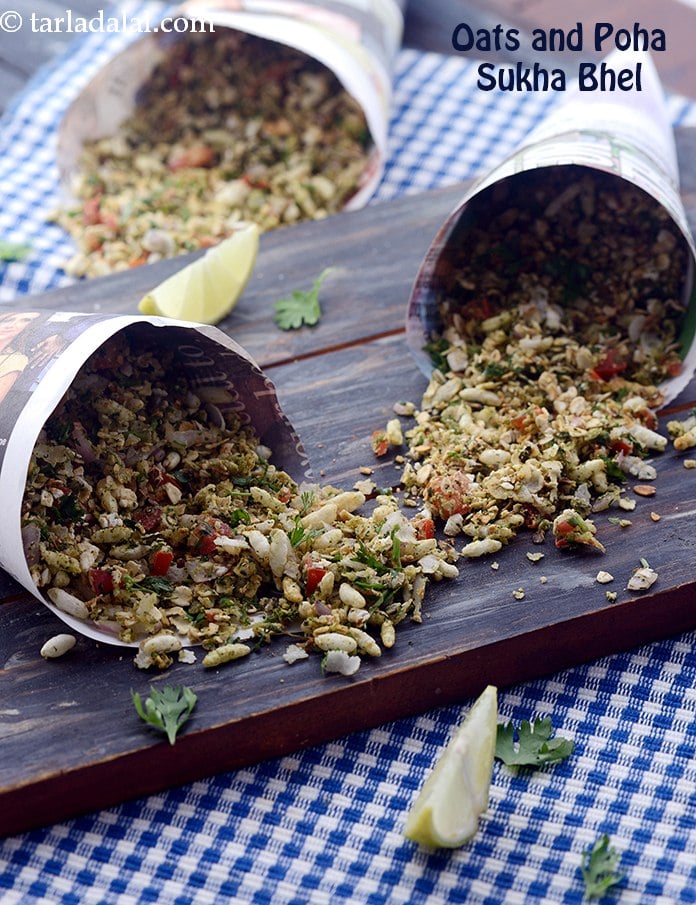 Calories in Oats and Poha Sukha Bhel