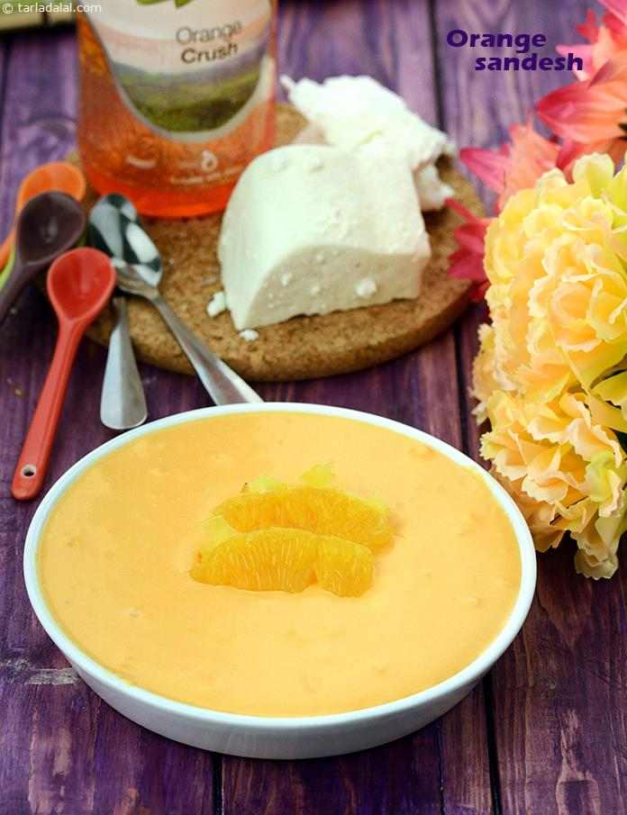 Calories in Orange Sandesh ( Desi Khana )