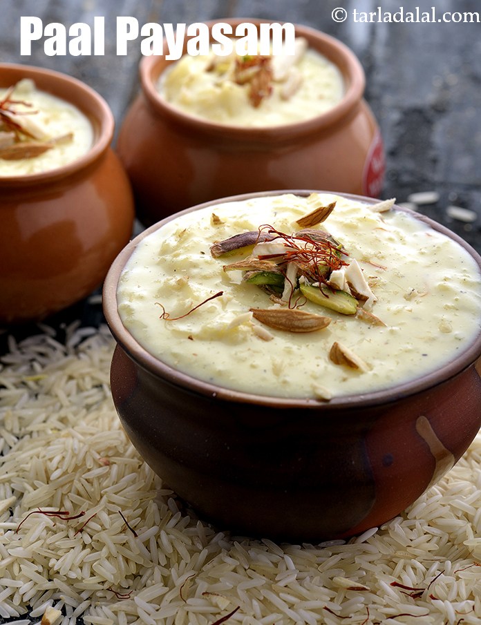 Paal Payasam, South Indian Rice Kheer