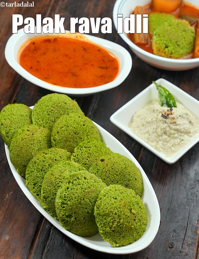 Calories in Palak Rava Idli Recipe