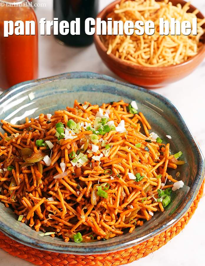 Pan Fried Chinese Bhel