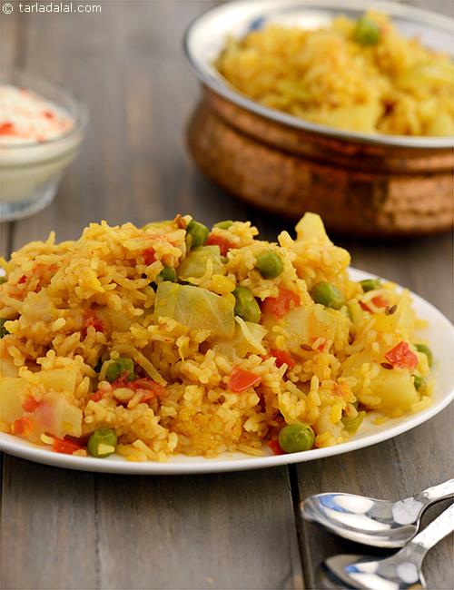 Vegetable Panchmel Khichdi
