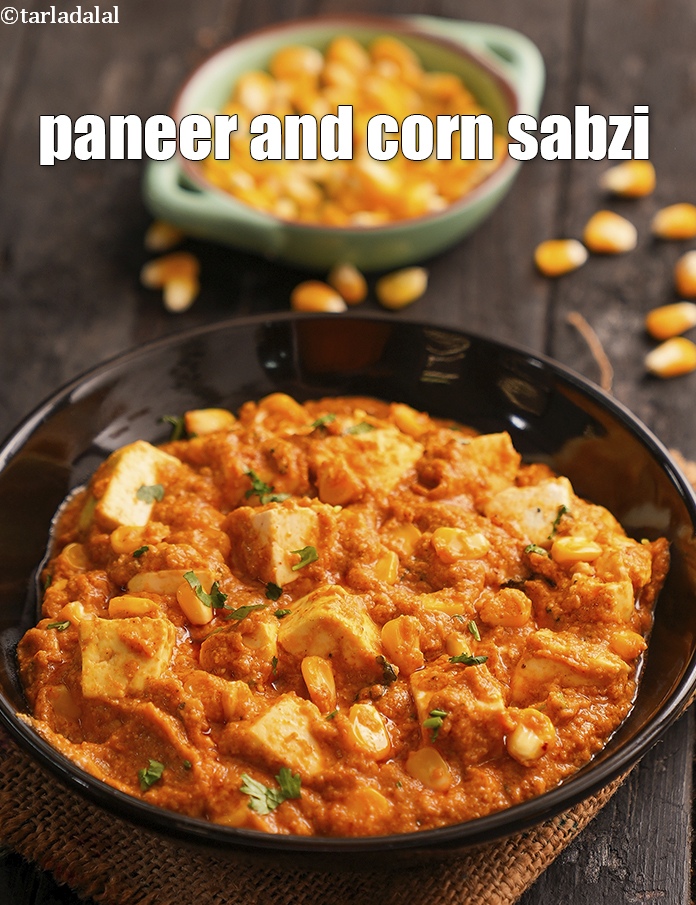 Calories in Paneer and Corn Curry