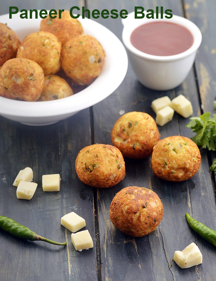 Paneer Cheese Balls, Indian Veg Starter