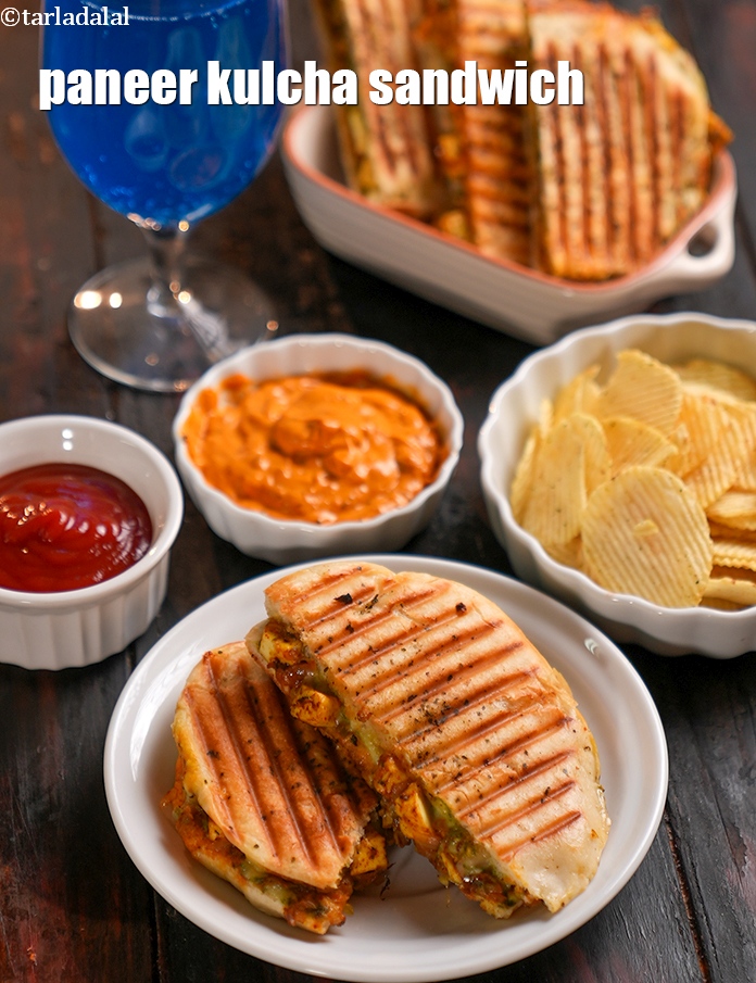 Paneer Kulcha Sandwich