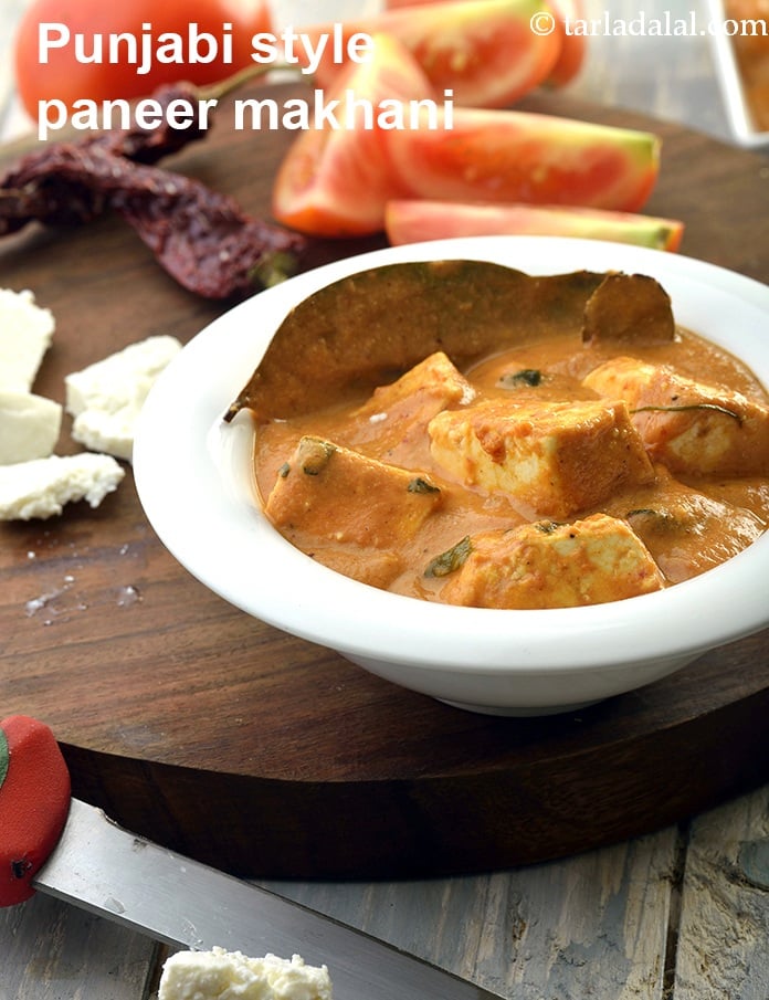 Calories in Paneer Makhani Recipe