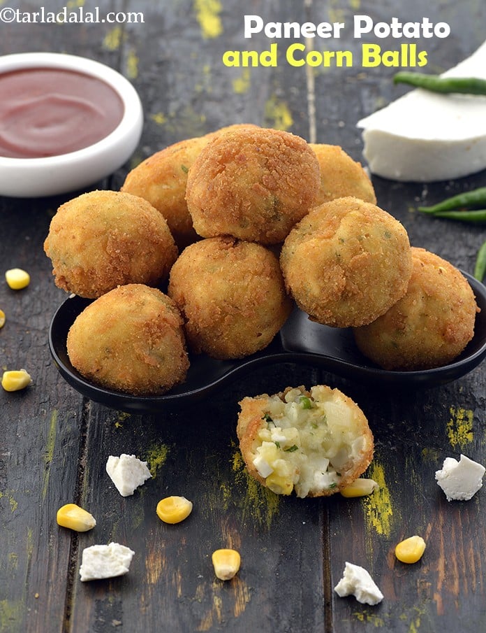 Calories in Paneer Potato and Corn Balls