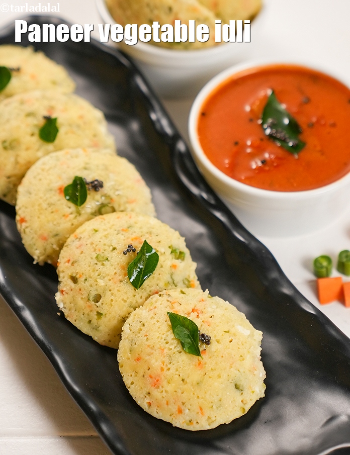 Calories in Paneer Vegetable Idli