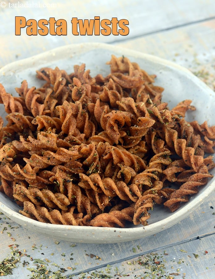 Calories in Pasta Twists, Pasta Kurkure, Crispy Pasta Snack