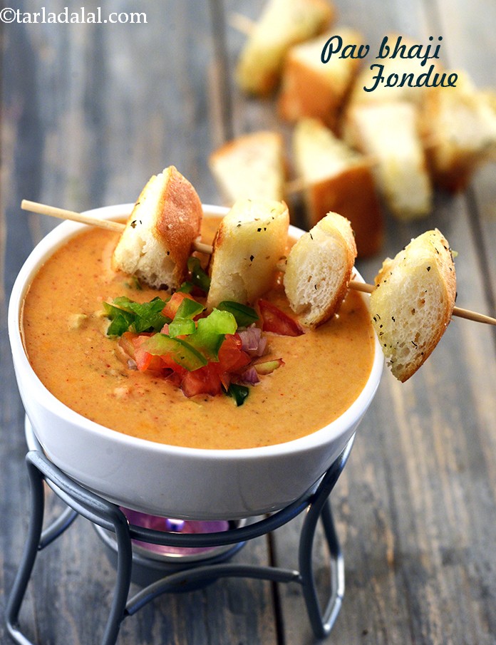 Calories in Pav Bhaji Fondue