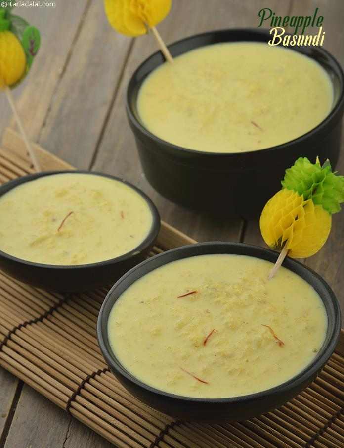 Pineapple Basundi