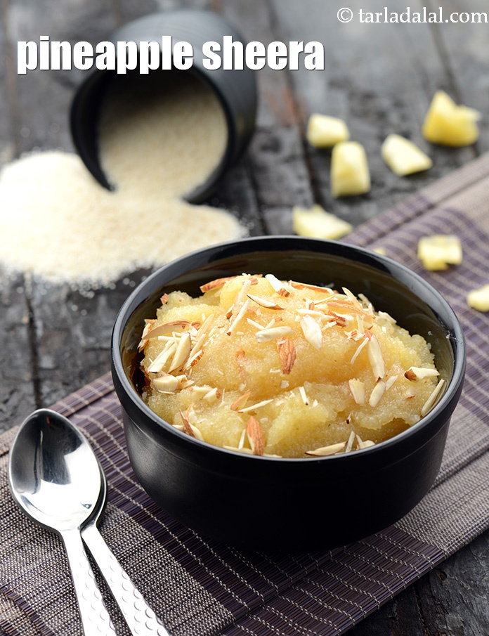 Pineapple Sheera, Pineapple Kesari, Pineapple Halwa