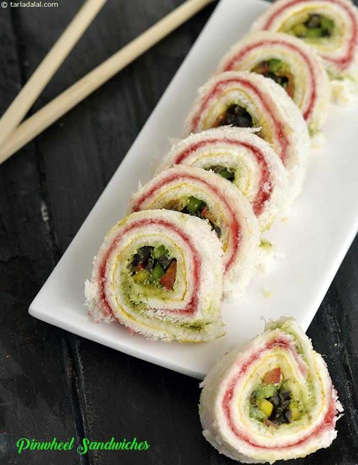 Calories in Pinwheel Sandwiches