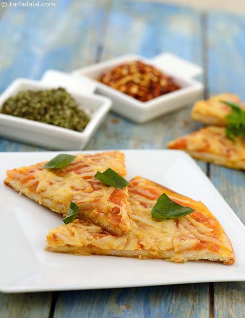 Pizza Margherita, Thin Crust Veg Pizza