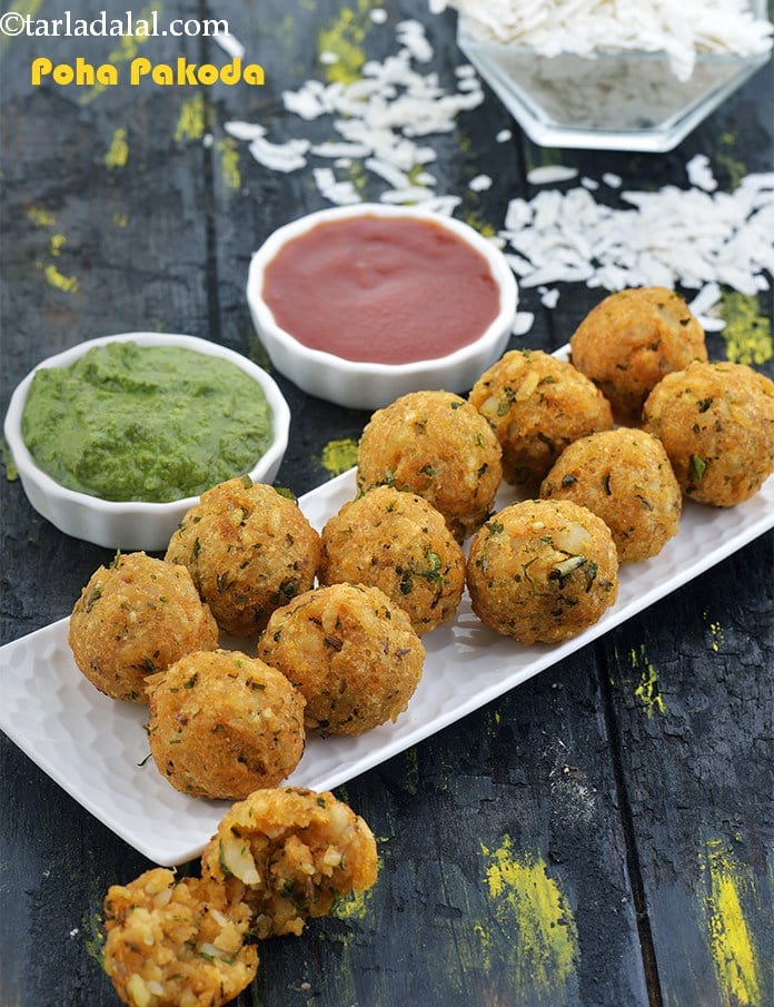 Calories in Poha Pakoda, Poha Pakora