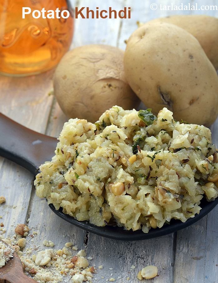 Calories in Potato Khichdi, Aloo Khichdi for Vrat, Upvas
