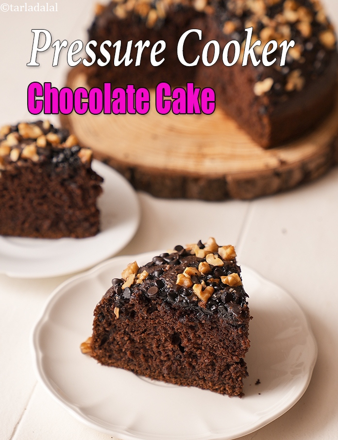 Pressure Cooker Chocolate Cake