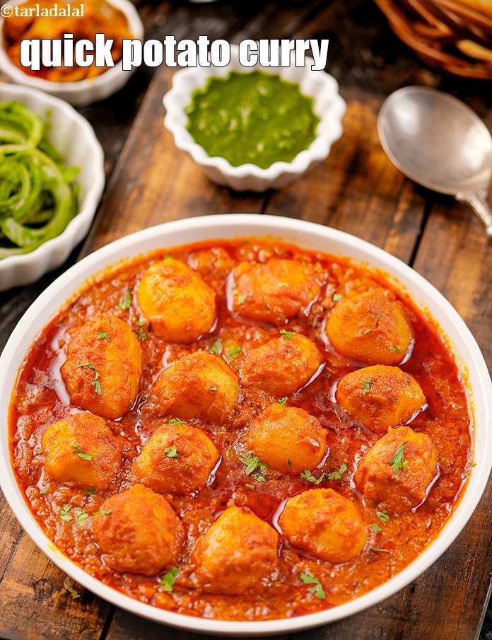 Calories in Quick Potato Curry ( Desi Khana)
