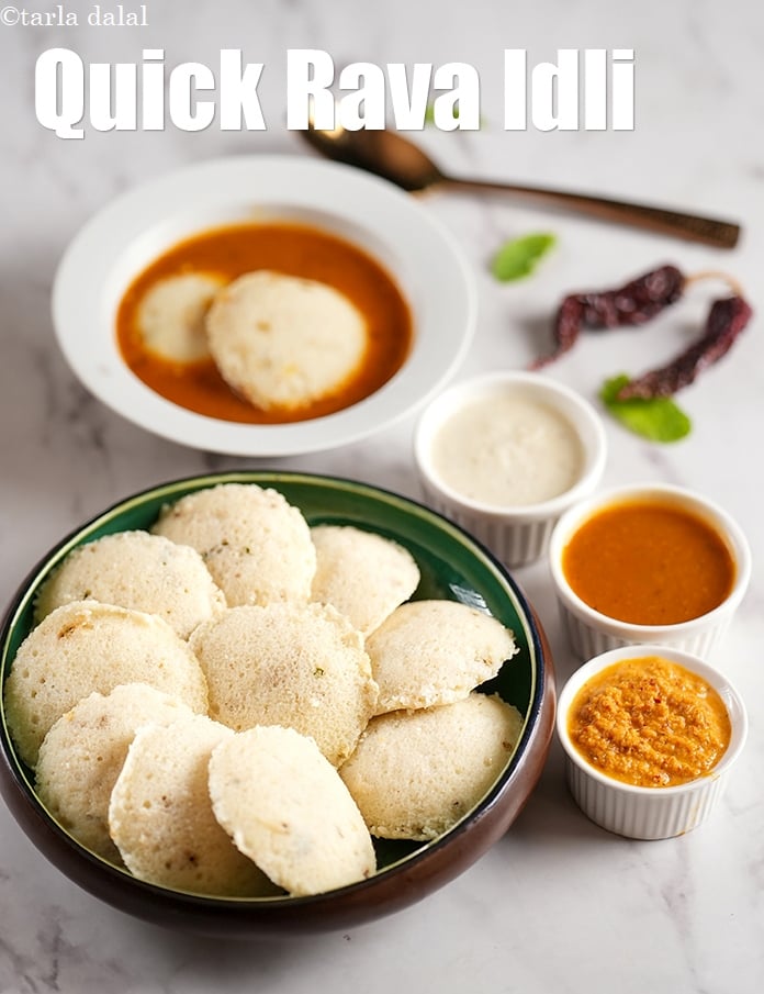 Calories in Quick Rava Idli