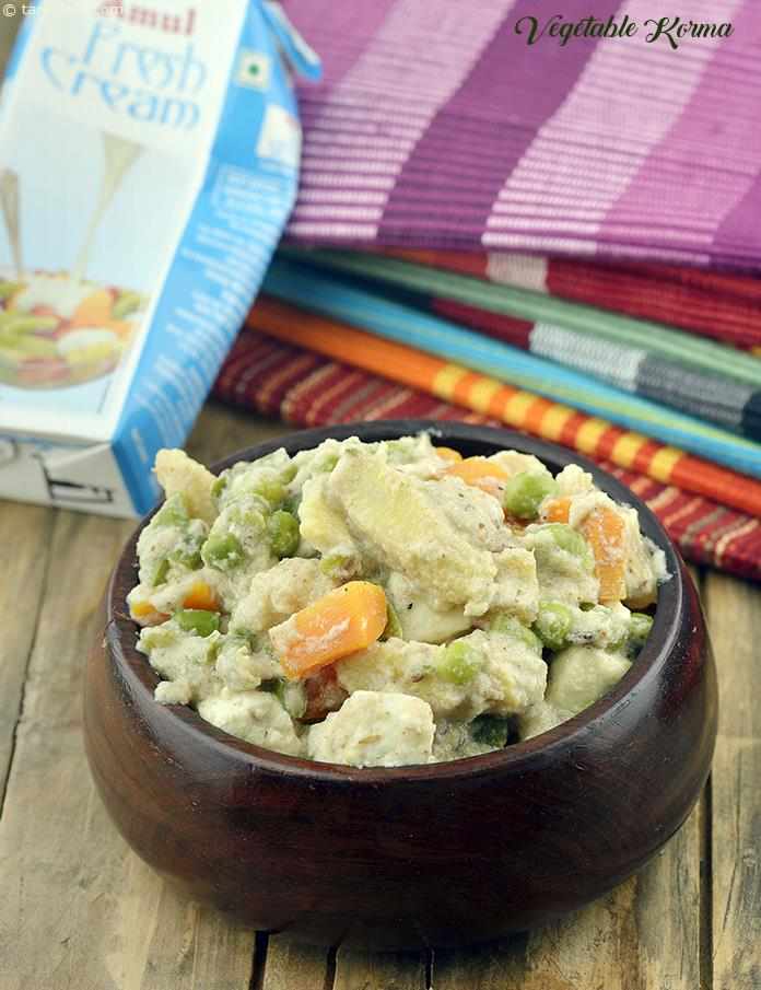 Calories in Vegetable Korma