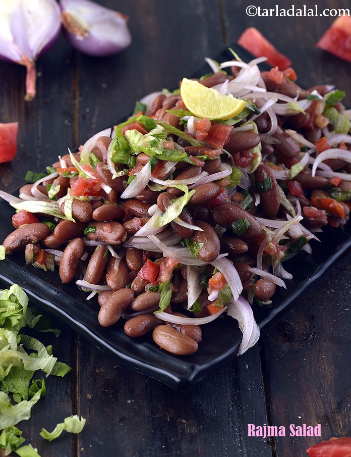 Rajma Salad, Healthy Rajma Salad
