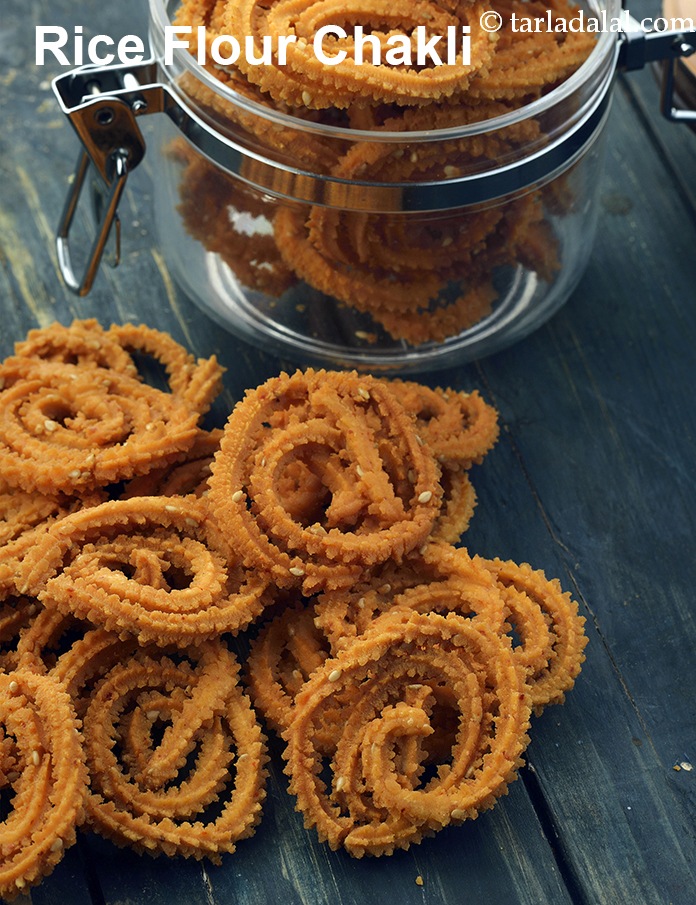 Rice Flour Chakli (  Gluten Free Recipe)