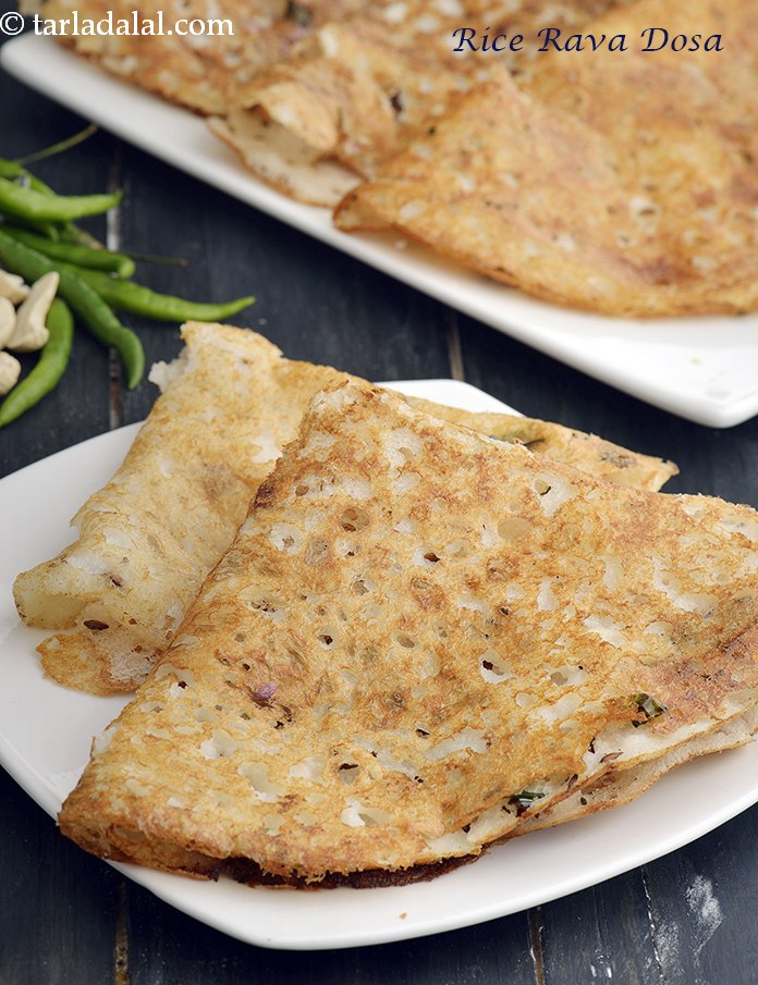 Calories in Rice Rava Dosa