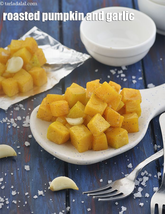 Calories in Roasted Pumpkin and Garlic
