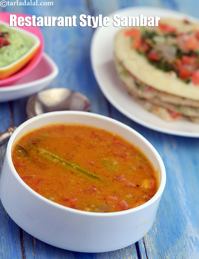 Restaurant Style Sambar, Sambar with Sambar Masala