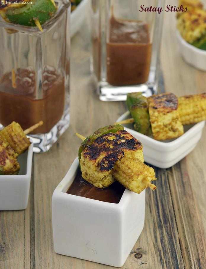 Calories in Satay Sticks ( Paneer)