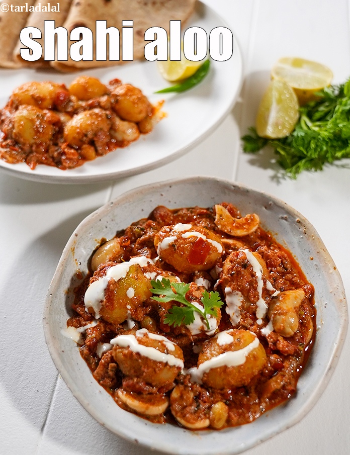 Calories in Shahi Aloo, Mughlai Aloo Sabzi