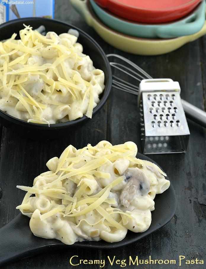 Calories in Creamy Veg Mushroom Pasta