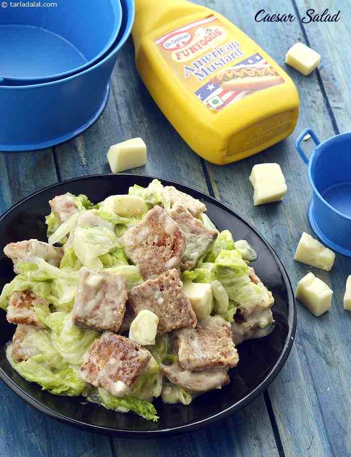 Calories in Caesar Salad, Veg Caesar Salad