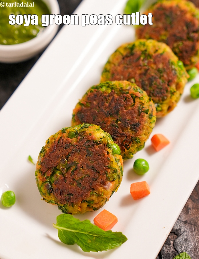 Calories in Soya and Green Peas Cutlet