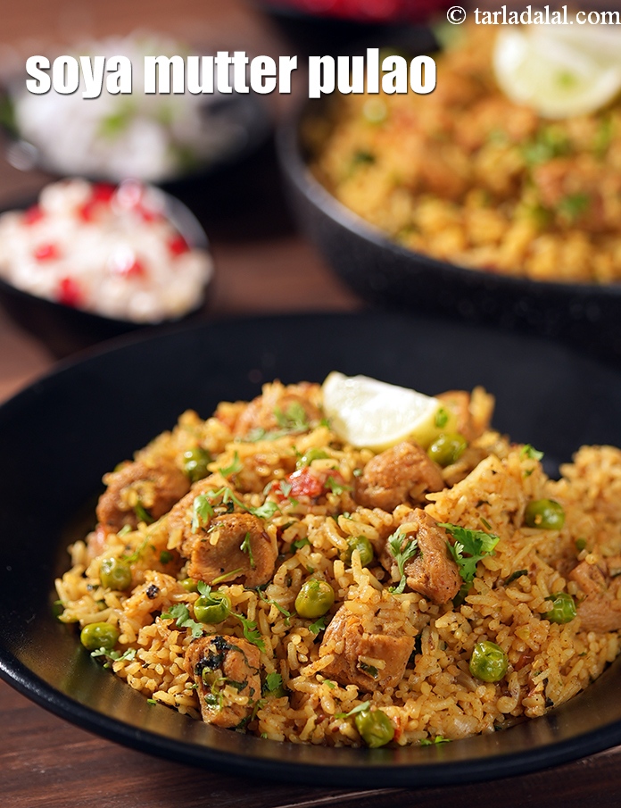 Soya Mutter Pulao